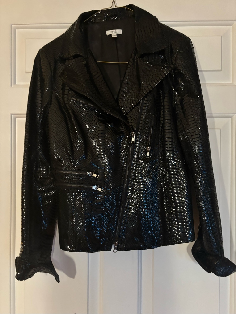 Caché leather jacket